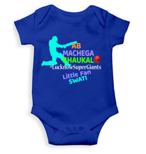 Load image into Gallery viewer, Custom Name IPL LSG LucknowSuperGiants Rompers for Baby Girl- KidsFashionVilla
