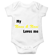 Load image into Gallery viewer, Nanu And Nani Loves Me Rompers for Baby Girl- KidsFashionVilla
