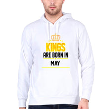 Load image into Gallery viewer, Kings Are Born In May Men Hoodie For Men-KidsFashionVilla
