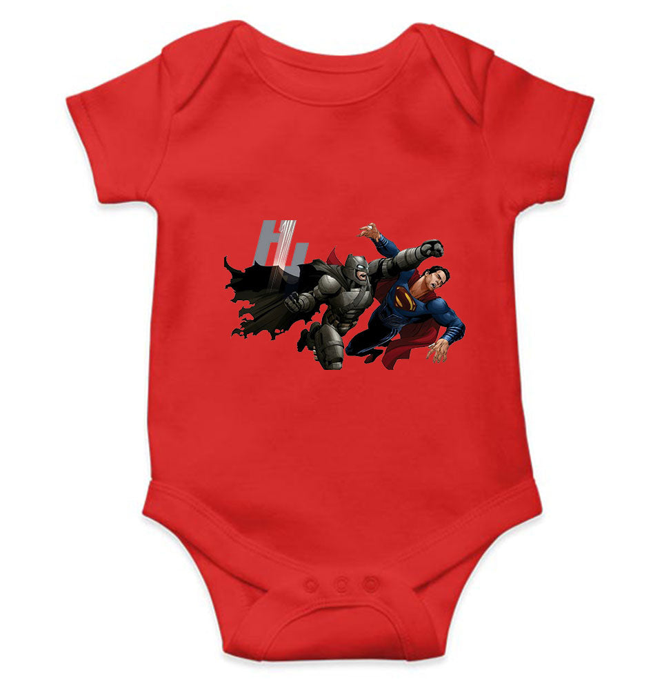 Superhero Cartoon Rompers for Baby Girl- KidsFashionVilla
