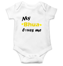 Load image into Gallery viewer, Bhua Loves Me Rompers for Baby Girl - KidsFashionVilla
