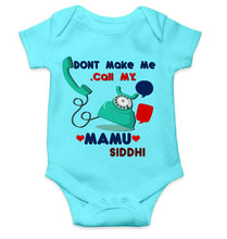 Load image into Gallery viewer, Custom Name Don’t Make Me Call My Mamu Rompers for Baby Girl- KidsFashionVilla
