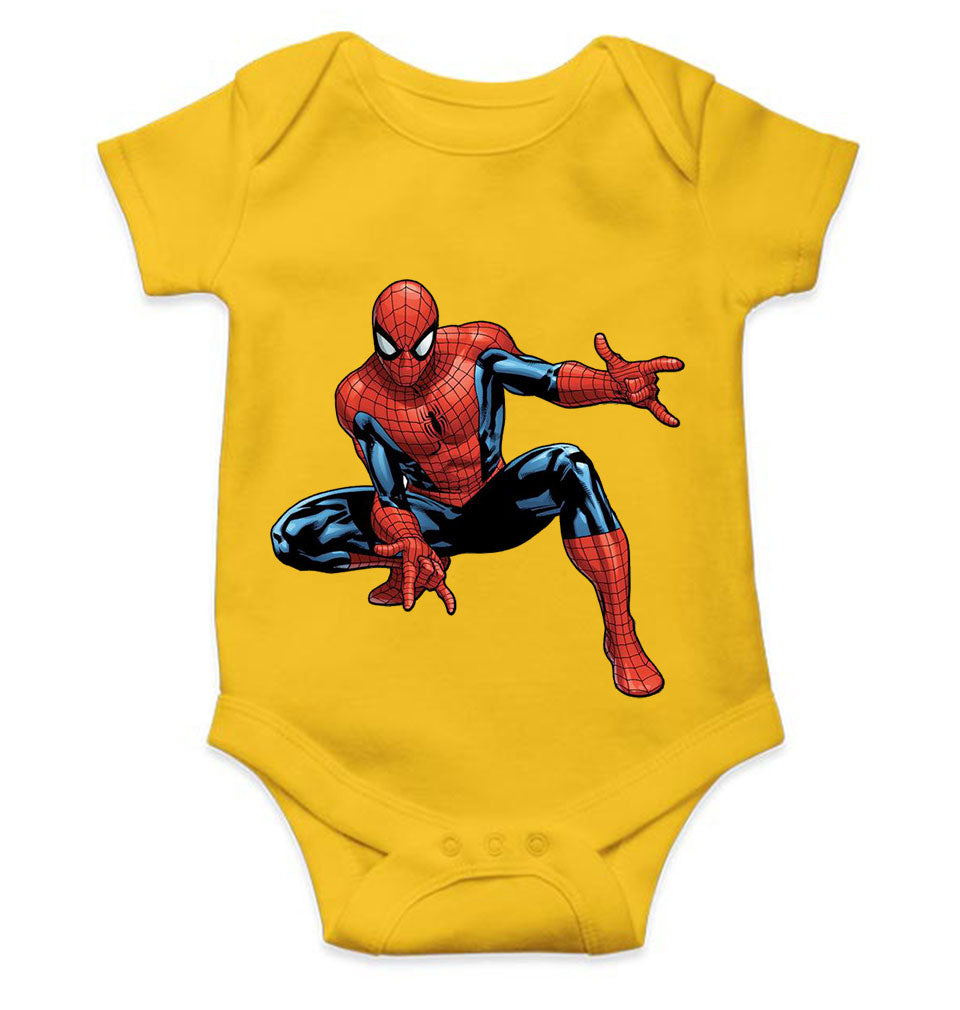 Superhero Cartoon Rompers for Baby Girl- KidsFashionVilla