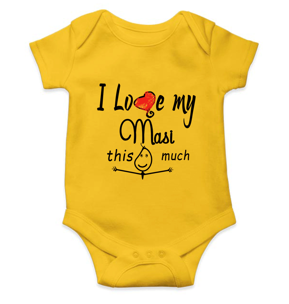 I Love My Masi Rompers for Baby Girl- KidsFashionVilla