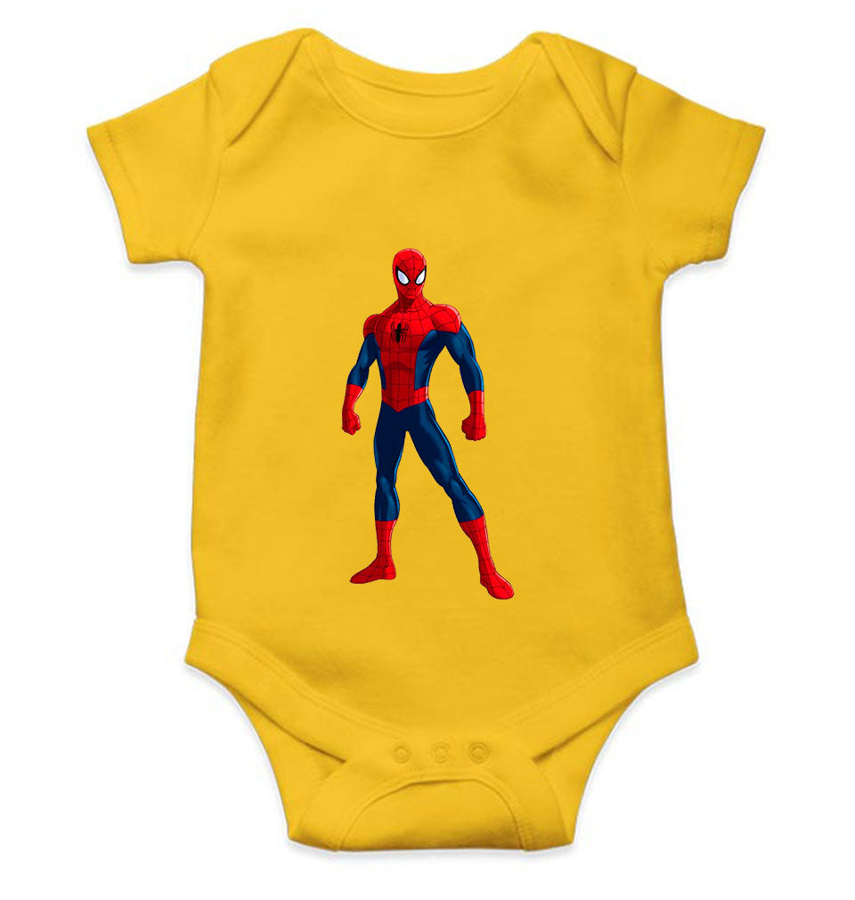 Superhero Cartoon Rompers for Baby Girl- KidsFashionVilla