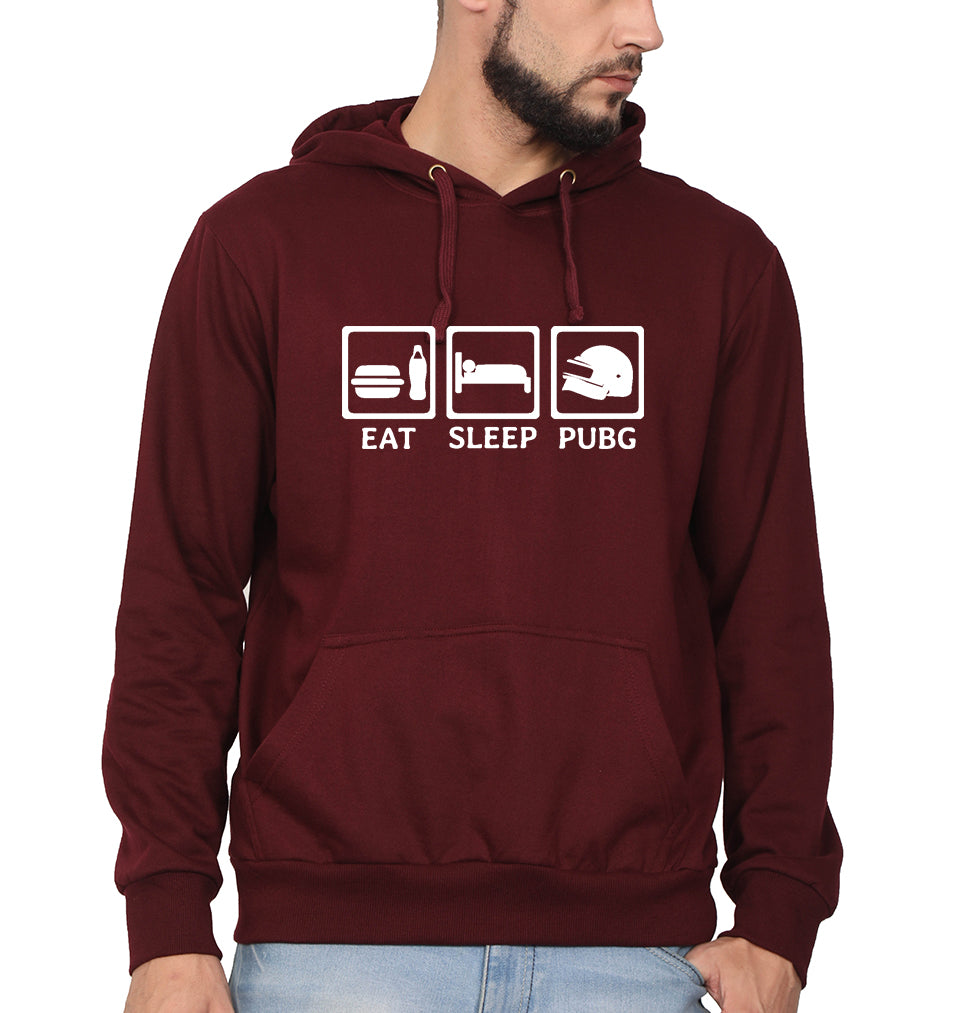 PUBG Eat Sleep Pubg Men Hoodies-KidsFashionVilla
