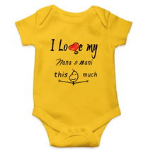 Load image into Gallery viewer, I Love My Nana Nani Rompers for Baby Girl- KidsFashionVilla

