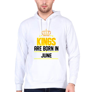Kings Are Born In June Men Hoodies-KidsFashionVilla