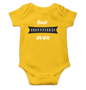 Best Brother Ever Rompers for Baby Girl - KidsFashionVilla