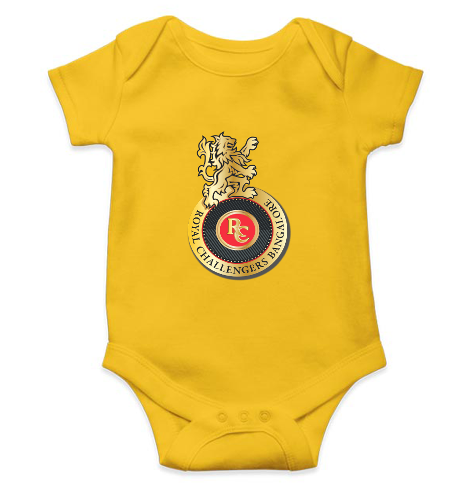RCB  Royal Challengers Bangalore Rompers for Baby Girl - KidsFashionVilla