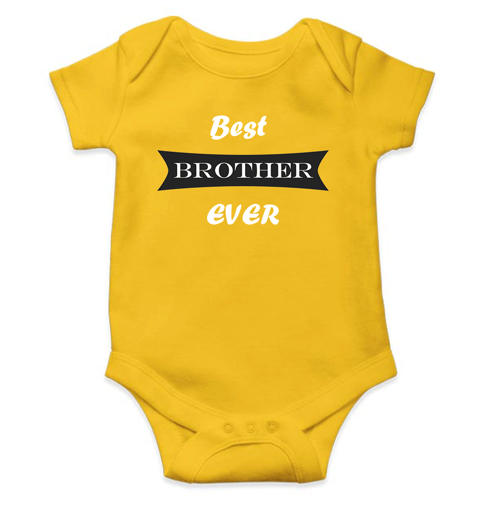 Best Brother Ever Rompers for Baby Boy- KidsFashionVilla