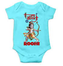 Load image into Gallery viewer, Custom Name Jai Shree Ram Rompers for Baby Girl- KidsFashionVilla
