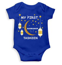 Load image into Gallery viewer, Custom Name My First Ramadan Rompers for Baby Girl- KidsFashionVilla
