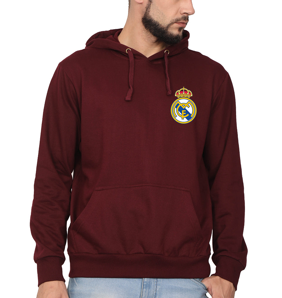 Real Madrid Logo Men Hoodies-KidsFashionVilla