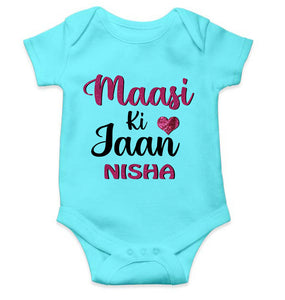 Custom Name Maasi ki jaan Rompers for Baby Girl- KidsFashionVilla
