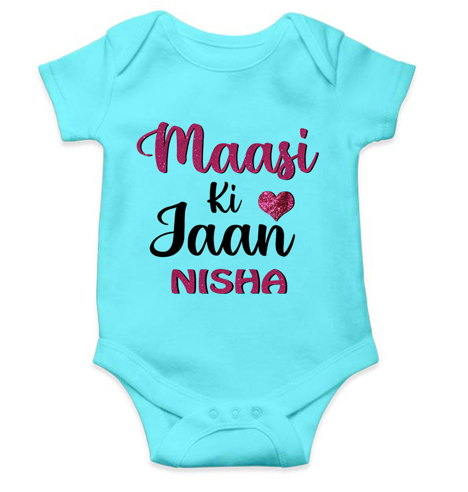 Custom Name Maasi ki jaan Rompers for Baby Girl- KidsFashionVilla