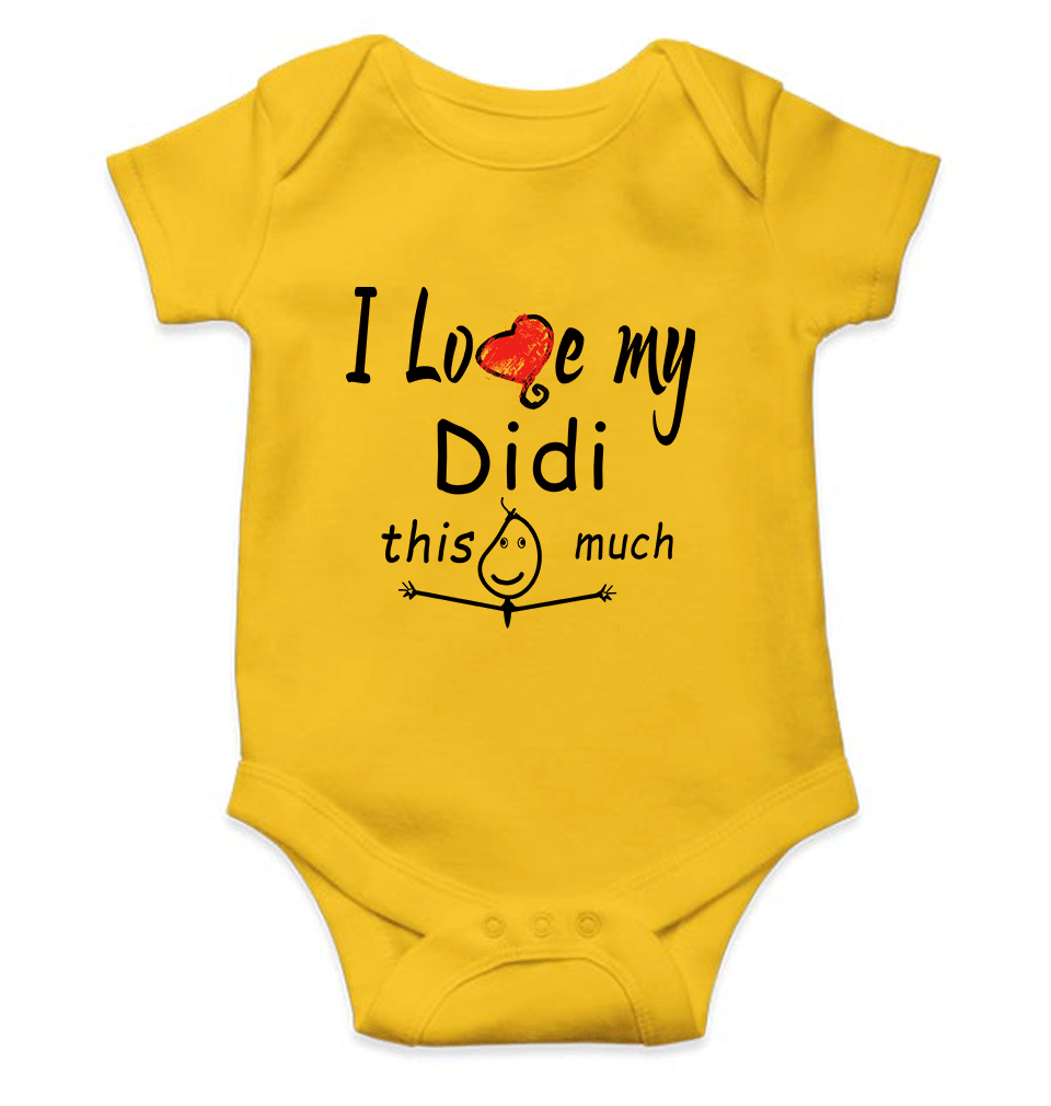 I Love My Didi Rompers for Baby Girl- KidsFashionVilla