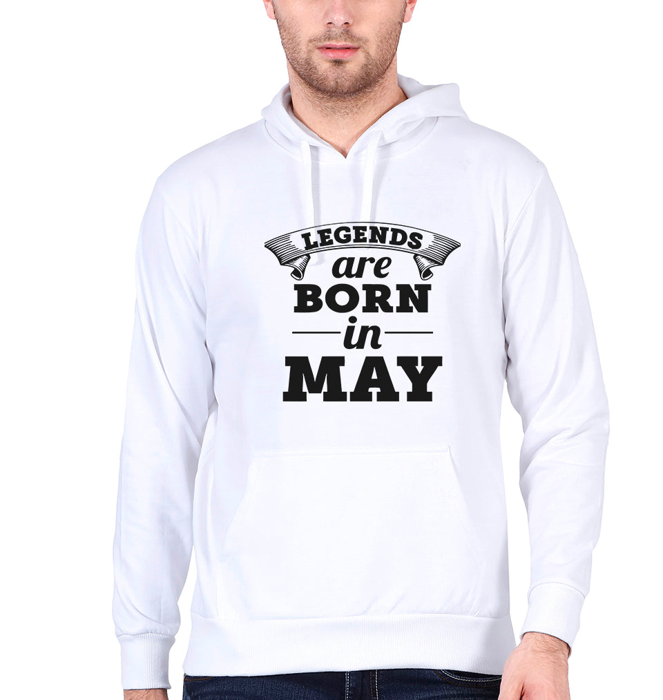 Legends are Born in May Men Hoodies-KidsFashionVilla