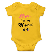 Load image into Gallery viewer, Cute Like My Maasi Rompers for Baby Girl- KidsFashionVilla
