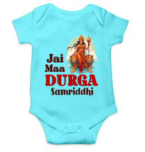 Load image into Gallery viewer, Custom Name Jai Maa Durga Navratri Rompers for Baby Girl- KidsFashionVilla
