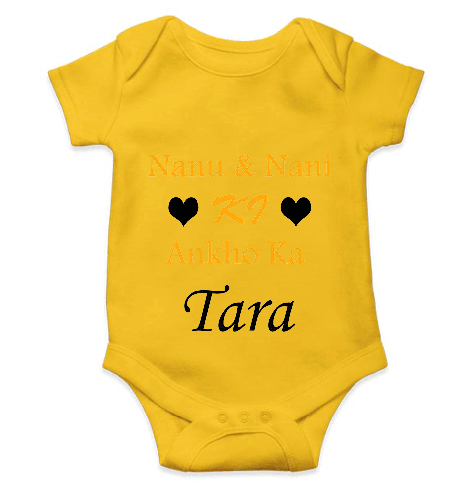 Nanu Nani ki Ankho Ka Tara Rompers for Baby Girl- KidsFashionVilla