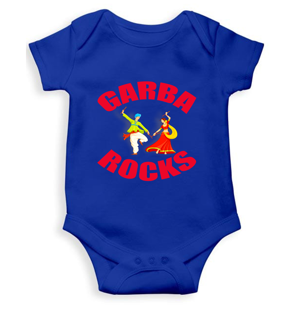 Garbha Rocks Rompers for Baby Girl- KidsFashionVilla