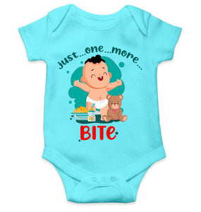 One More Bite Rompers for Baby Girl- KidsFashionVilla
