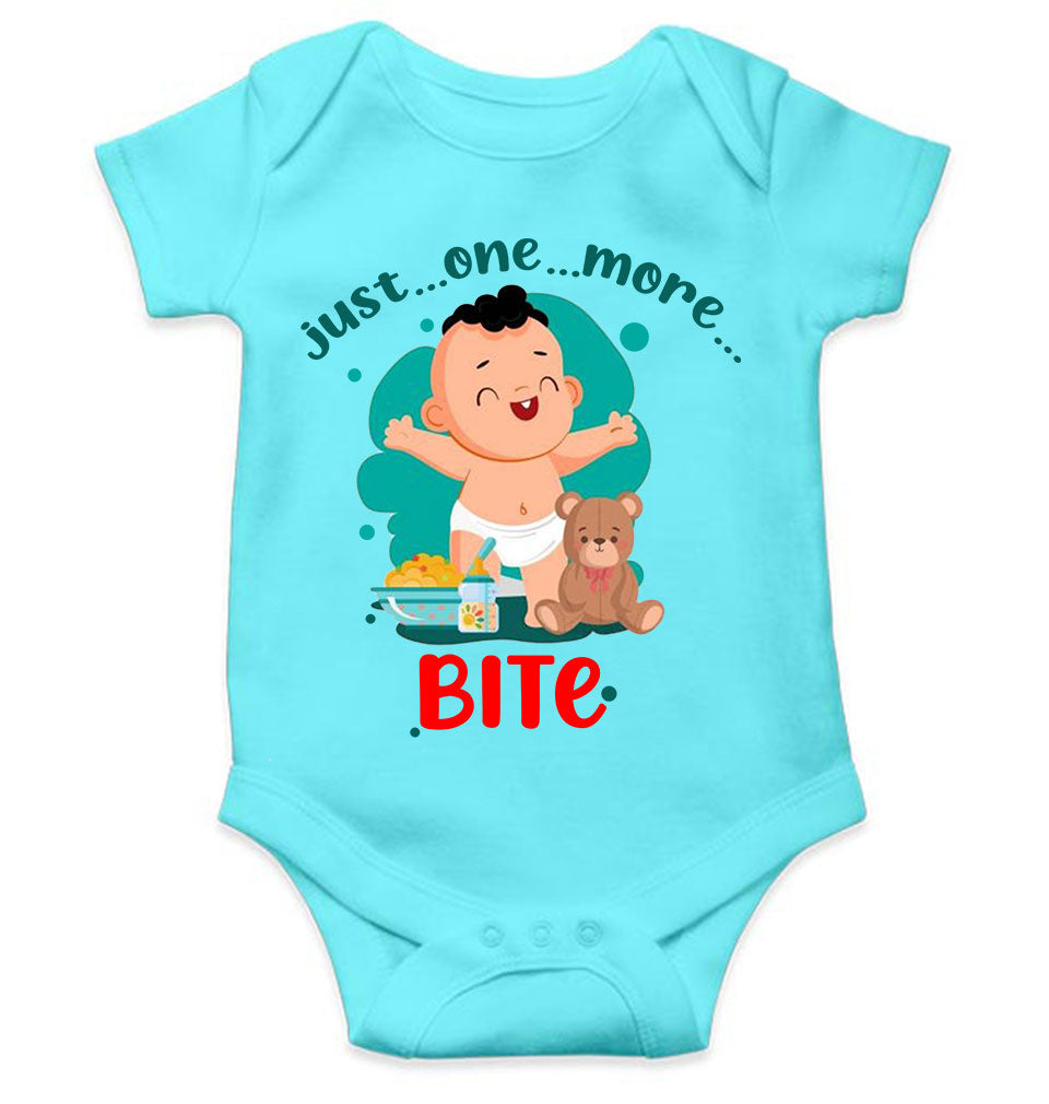 One More Bite Rompers for Baby Girl- KidsFashionVilla