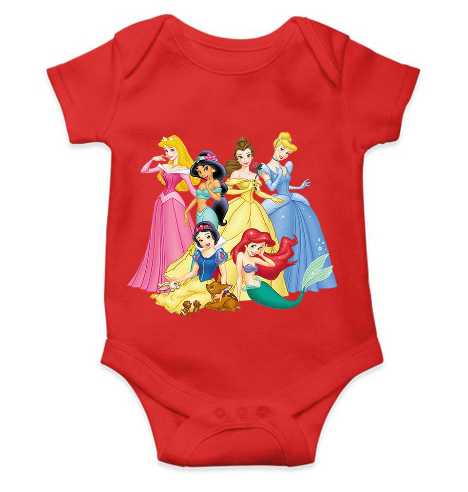 Cute Princess Cartoon Rompers for Baby Girl- KidsFashionVilla