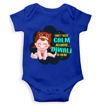 Load image into Gallery viewer, Can Not Keep Calm Because Diwali Is Here Rompers for Baby Boy- KidsFashionVilla
