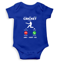 Load image into Gallery viewer, Cricket is Calling World Cup Cricket Rompers for Baby Boy- KidsFashionVilla
