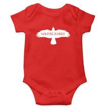 Load image into Gallery viewer, GOT Game Of Thrones Winter Is Here Rompers for Baby Girl- KidsFashionVilla
