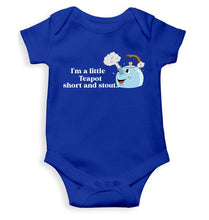 Load image into Gallery viewer, I Am A Little Teapot Poem Rompers for Baby Girl- KidsFashionVilla
