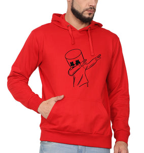 Dab Marshmello Men Hoodies-KidsFashionVilla