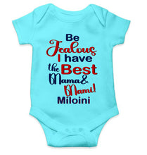 Load image into Gallery viewer, Custom Name I Have The Best Mama And Mami Rompers for Baby Girl- KidsFashionVilla
