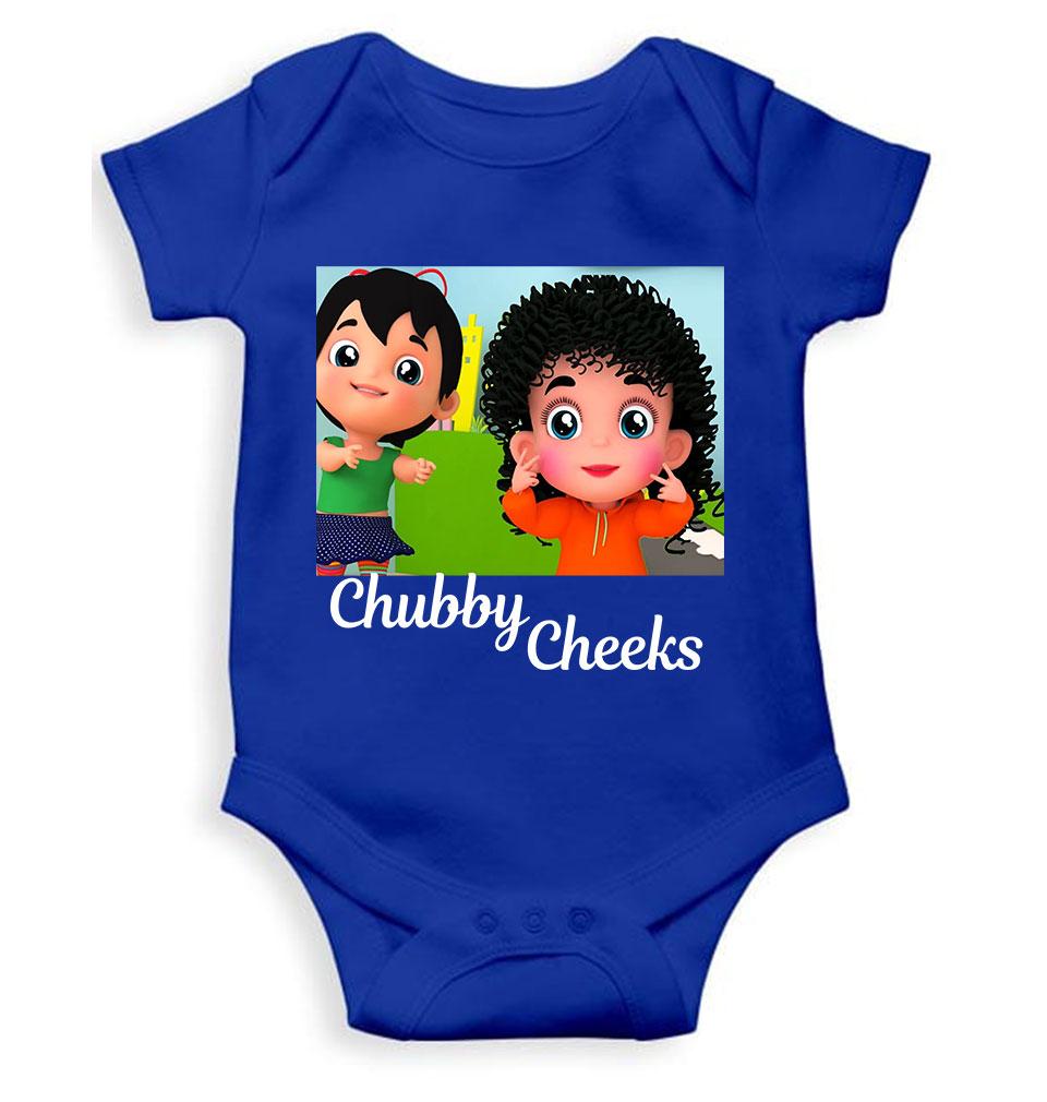 Chubby Cheeks Poem Rompers for Baby Boy- KidsFashionVilla