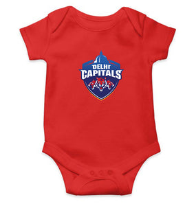IPL DC  Delhi Capitals Rompers for Baby Girl- KidsFashionVilla
