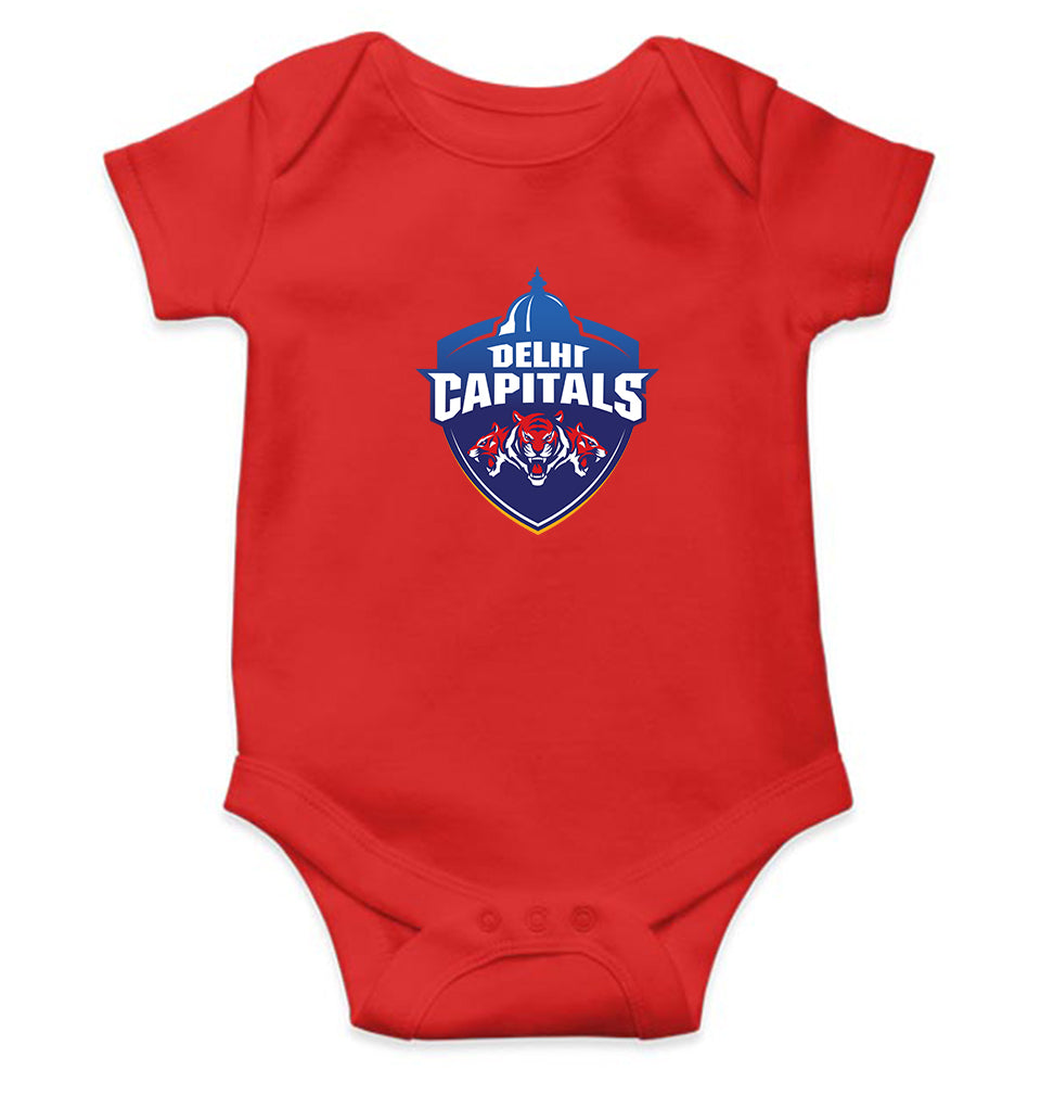 IPL DC  Delhi Capitals Rompers for Baby Girl- KidsFashionVilla