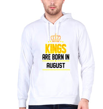 Load image into Gallery viewer, Kings Are Born In August Men Hoodies-KidsFashionVilla
