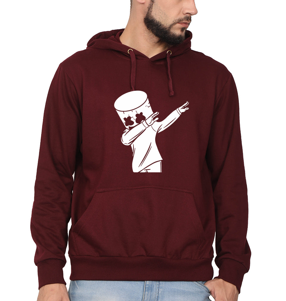 Dab Marshmello Men Hoodies-KidsFashionVilla