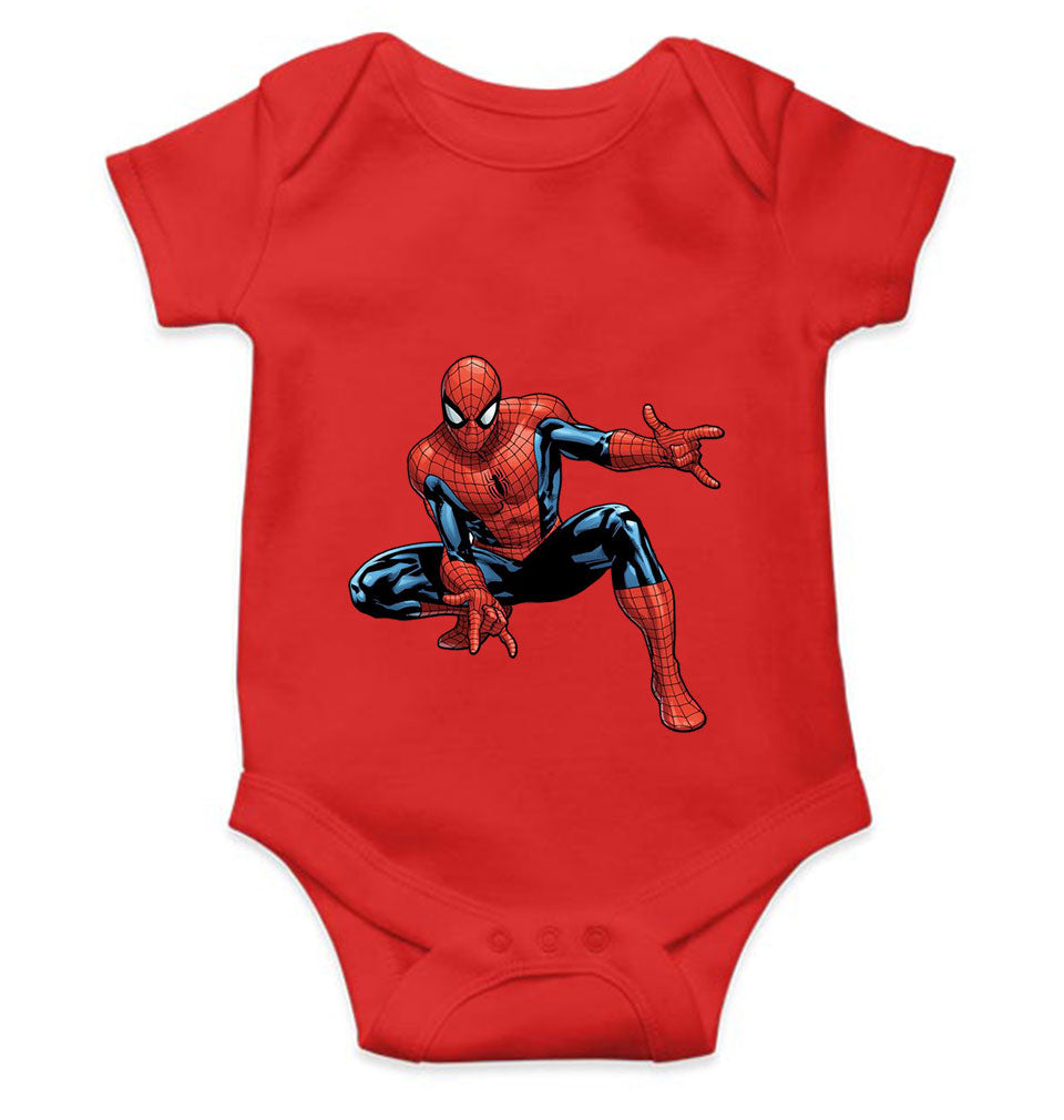 Superhero Cartoon Rompers for Baby Girl- KidsFashionVilla