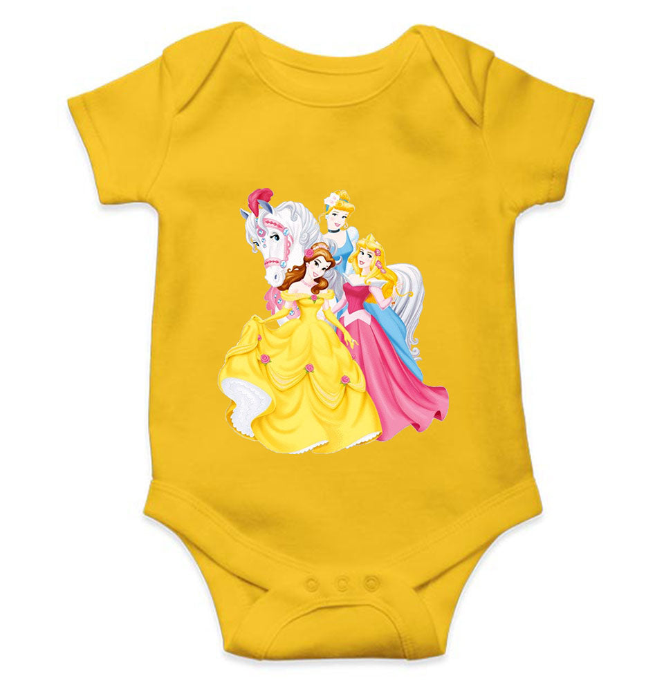 Cute Princess Cartoon Rompers for Baby Girl- KidsFashionVilla