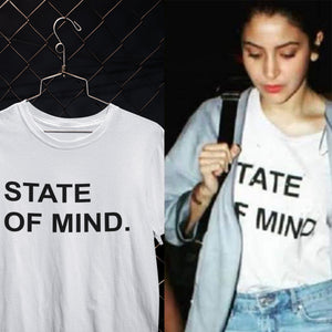 State Of Mind Anushka Sharma Celebrity T-shirt- KidsFashionVilla