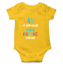 Load image into Gallery viewer, Dadu Ke Ghar Jayege Rompers for Baby Girl- KidsFashionVilla
