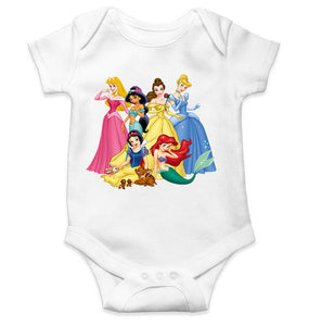 Cute Princess Cartoon Rompers for Baby Girl- KidsFashionVilla