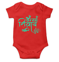 Load image into Gallery viewer, Om Namah Shivay Mahashivratri Rompers for Baby Girl- KidsFashionVilla

