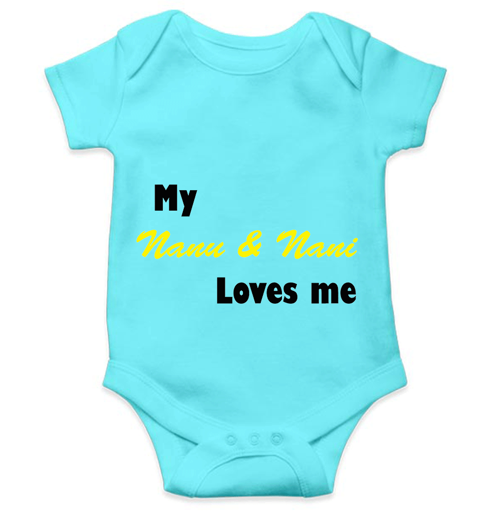 Nanu And Nani Loves Me Rompers for Baby Girl- KidsFashionVilla