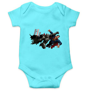 Superhero Cartoon Rompers for Baby Girl- KidsFashionVilla