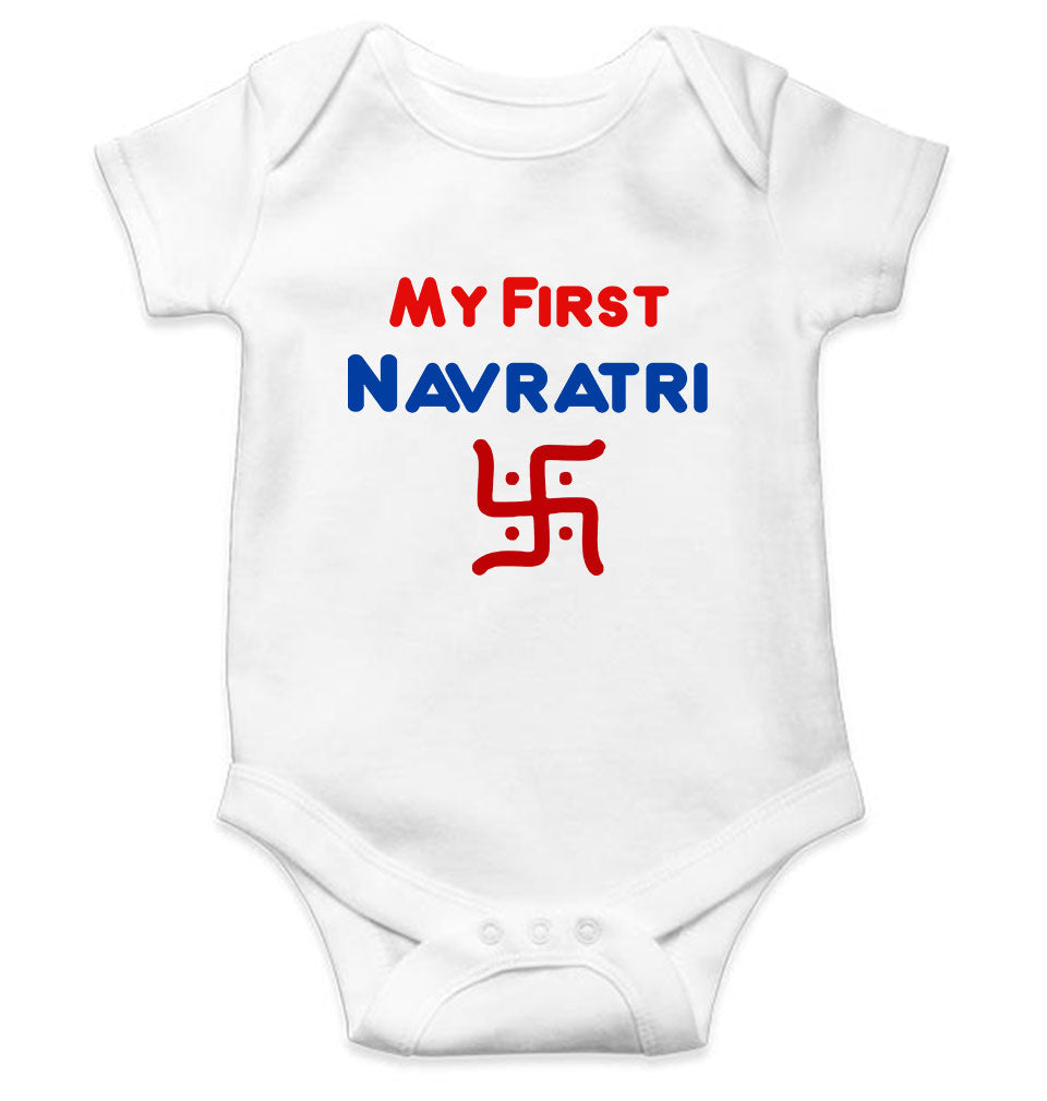 My First Navratri Rompers for Baby Boy- KidsFashionVilla