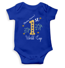 Load image into Gallery viewer, 1st World Cup Custom Name Rompers for Baby Boy- KidsFashionVilla
